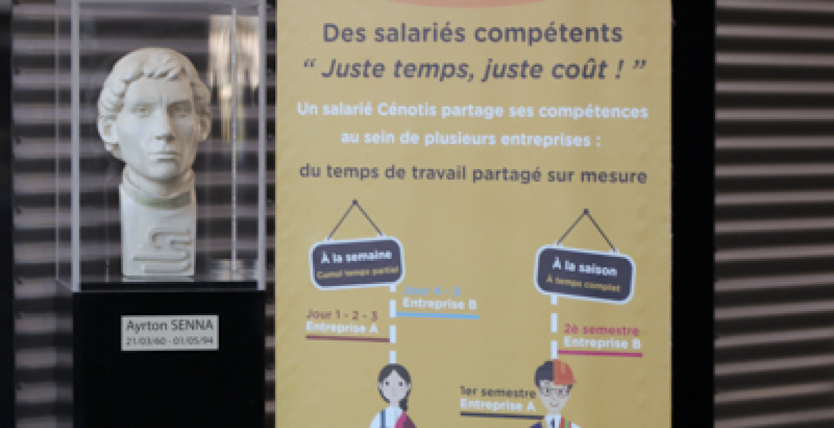 Roll-up de Cénotis lors de l'AG 2019