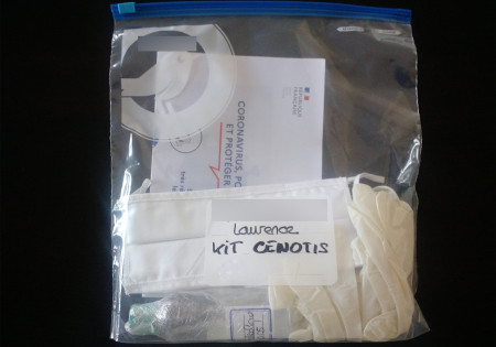 Sachet anti-COVID pour chaque salarié de Cénotis